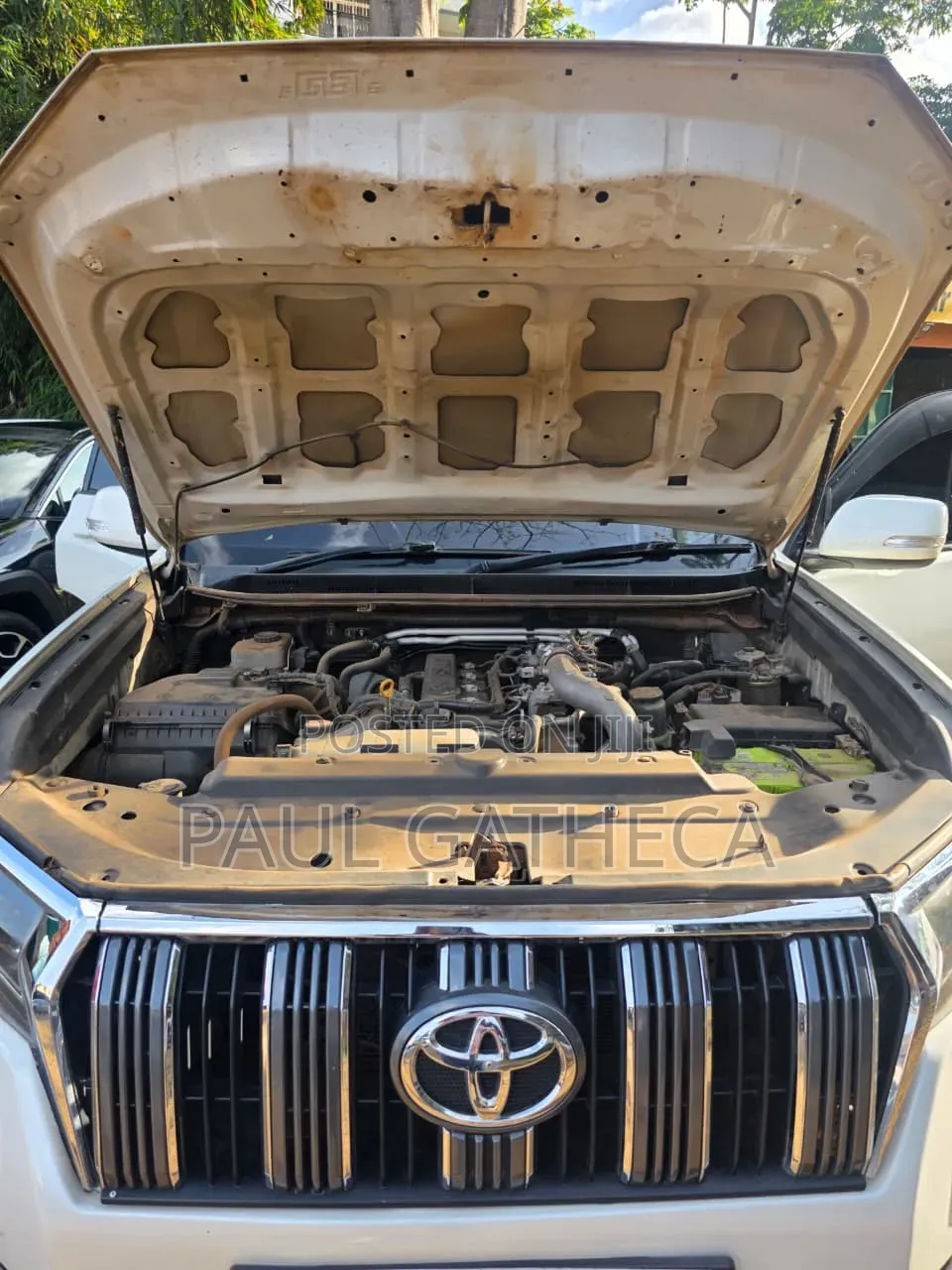 Toyota Land Cruiser Prado 2015 White