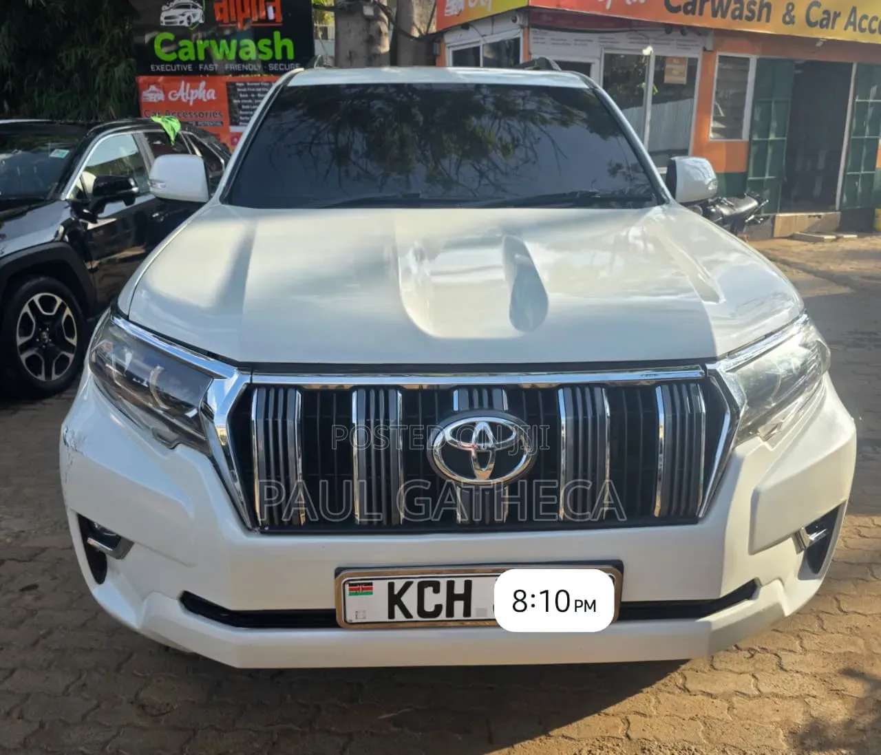 Toyota Land Cruiser Prado 2015 White