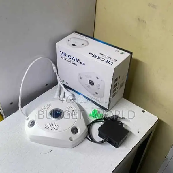 Wireless 360° Panoramic UHD Smart Home Security Cam