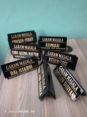 Table Stands Branding