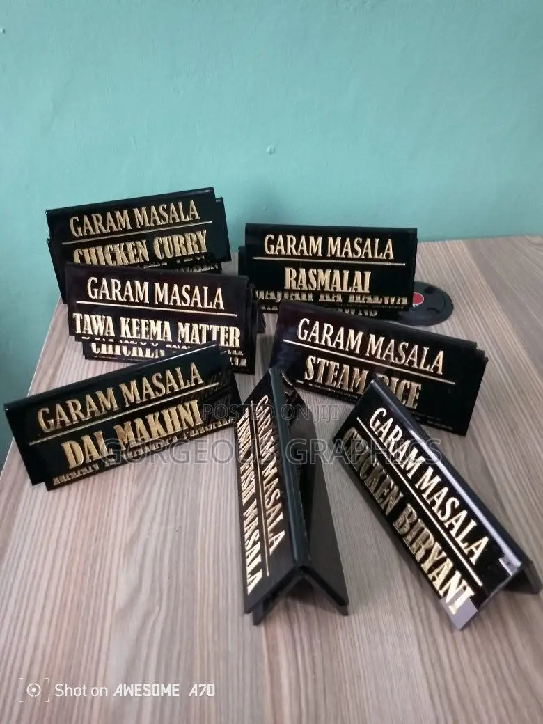 Table Stands Branding