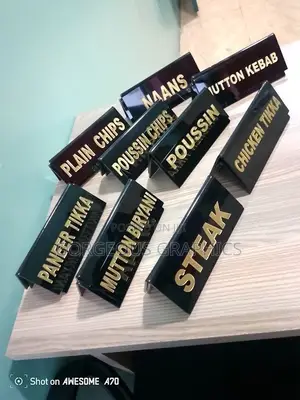 Table Stands Branding