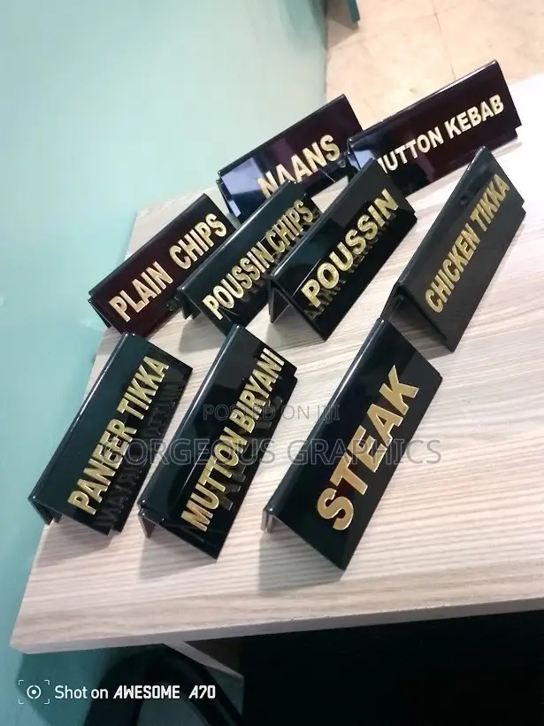 Table Stands Branding