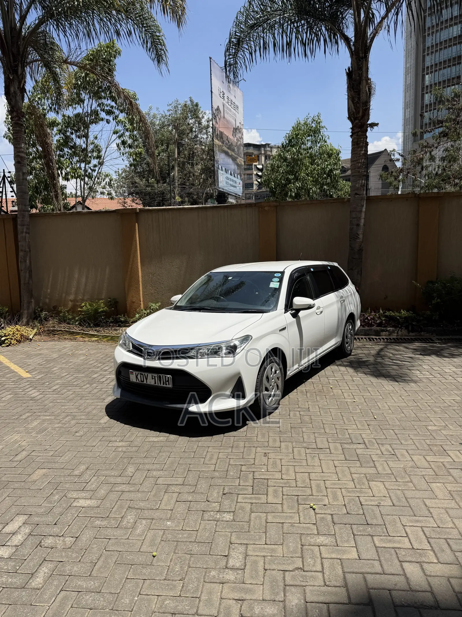 Toyota Corolla Fielder 2019 White