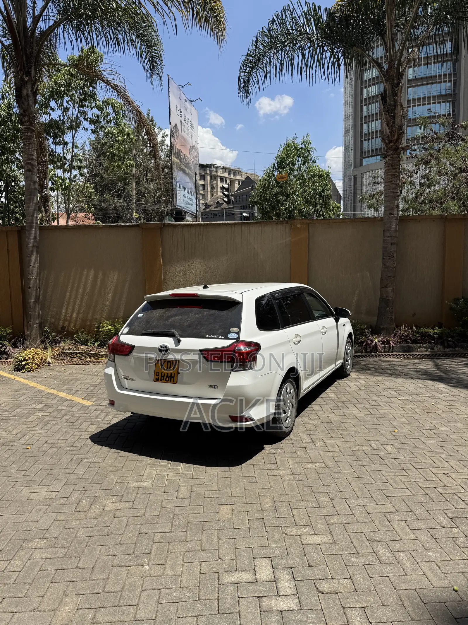 Toyota Corolla Fielder 2019 White