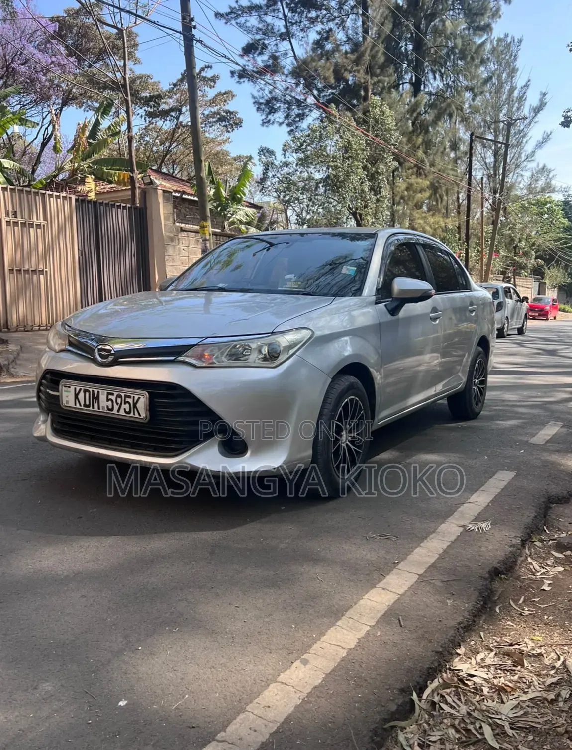 Toyota Axio 2017 Silver