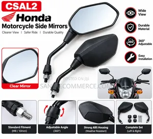 CSAL2 Honda Motorcycle Side Mirrors