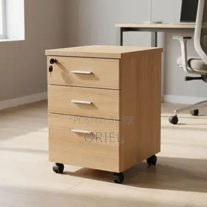 Office Cabinet : Three-Drawer Corporate Storage Cabinet