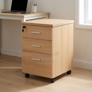 Office Cabinet : Three-Drawer Corporate Storage Cabinet