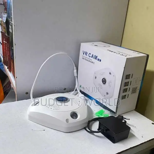 3Megapixel Fish-Eye Lens 360Panoramic Wireless IP Cam Wide Angle Night