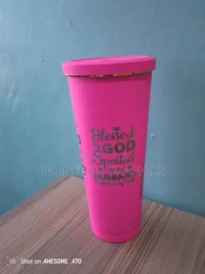 Thermal Mug Fibre Branding