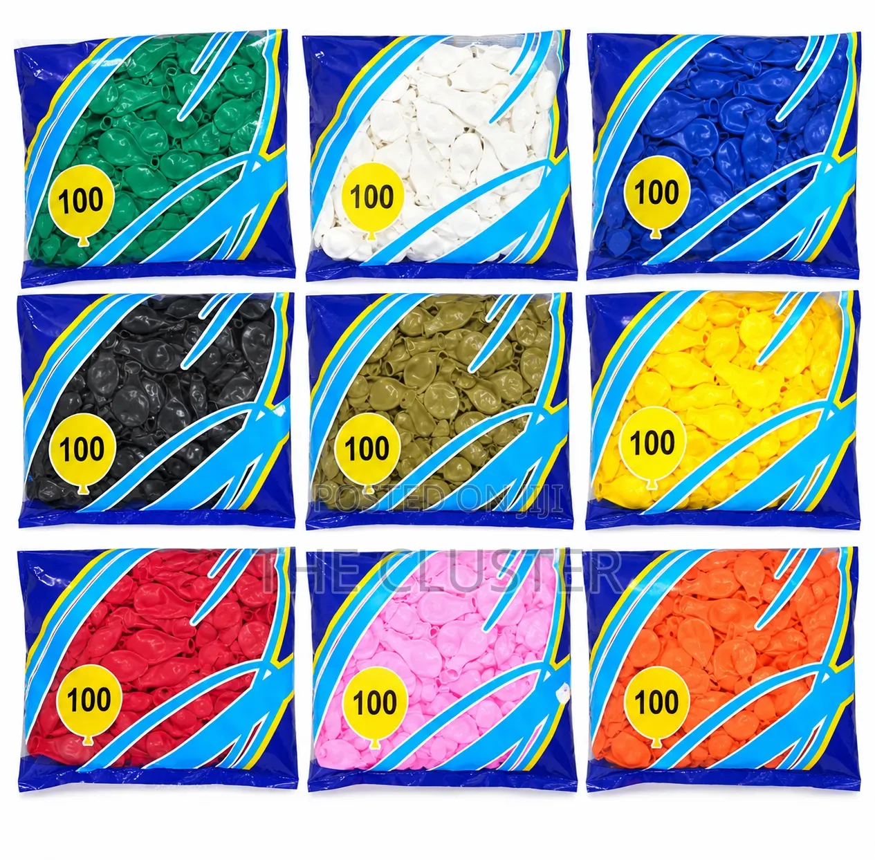 100psc Pack Balloons