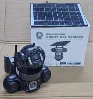 WiFi Triple-Lens Solar Camera Wireless Outdoor CCTV With Night Vision