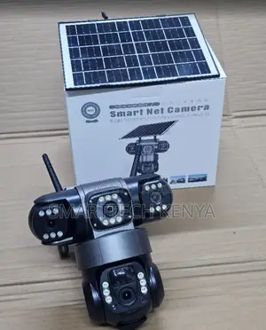 Triple Lens Solar Camera Wifi Enabled With Instant Phone Alerts