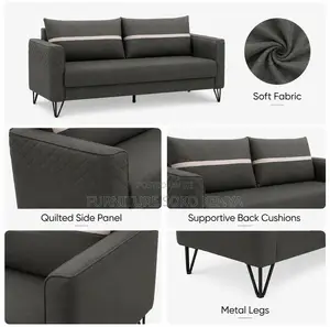 Executive Sofa Set | Five Seaters Leather Modern Sofas