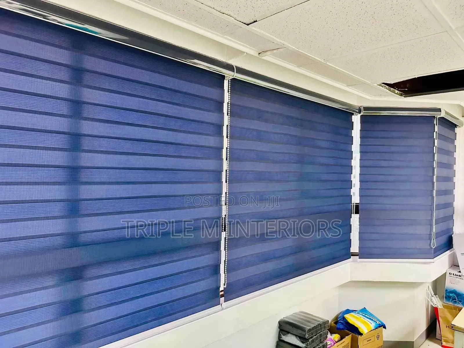 Reinforced Slat Edge Horizontal Window Blinds