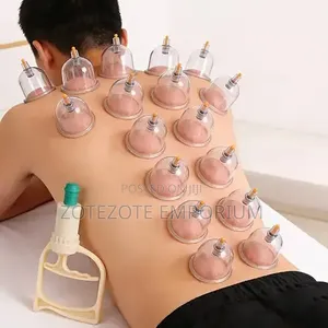 18pcs Vacuum Cupping Set With Manual Pump