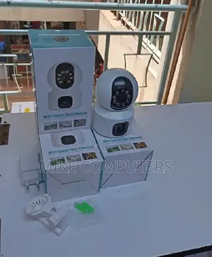 Dual-Lens Baby CCTV Camera for Monitoring Indoor Family Spaces