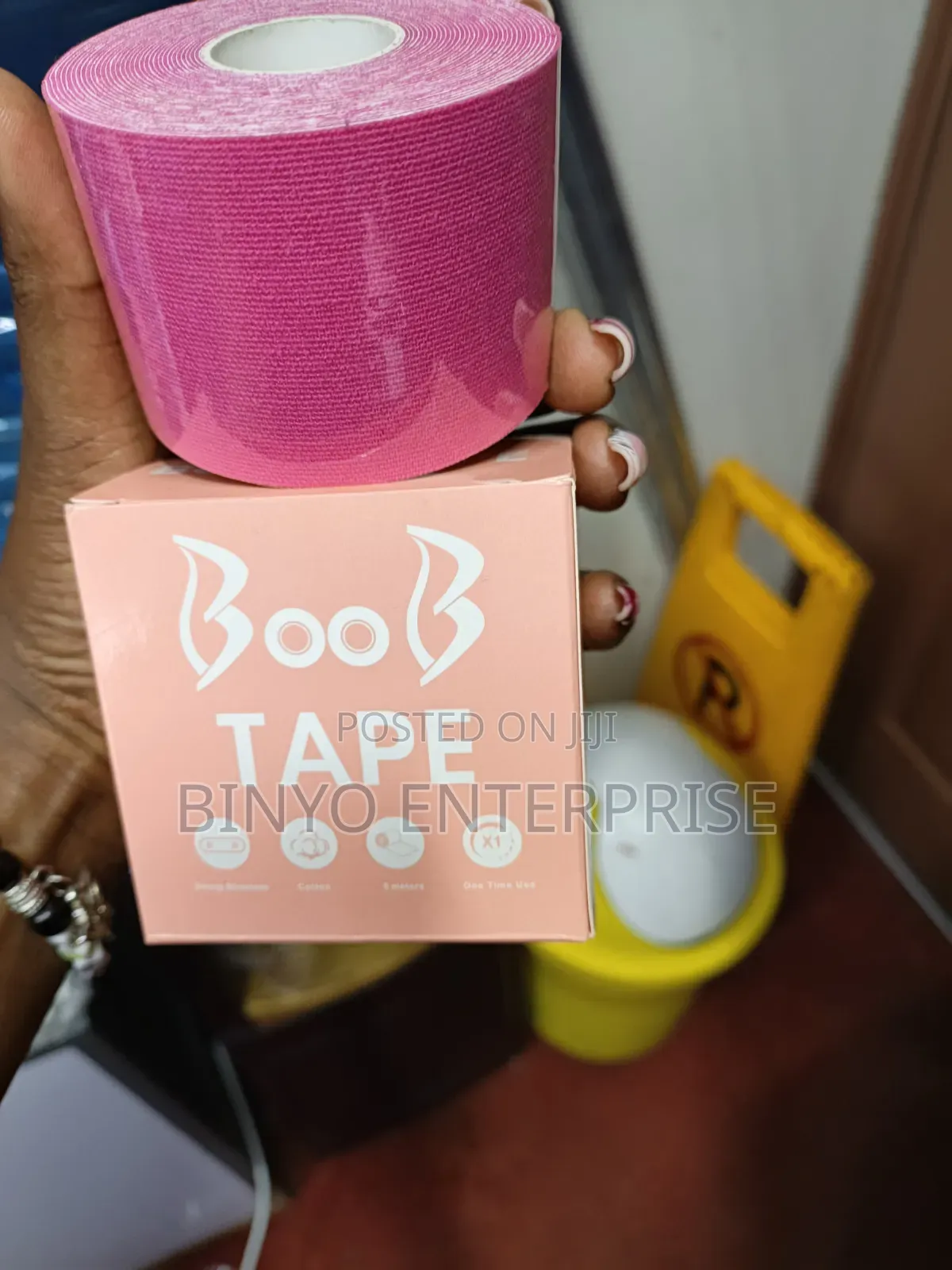 Pink Boob Tape