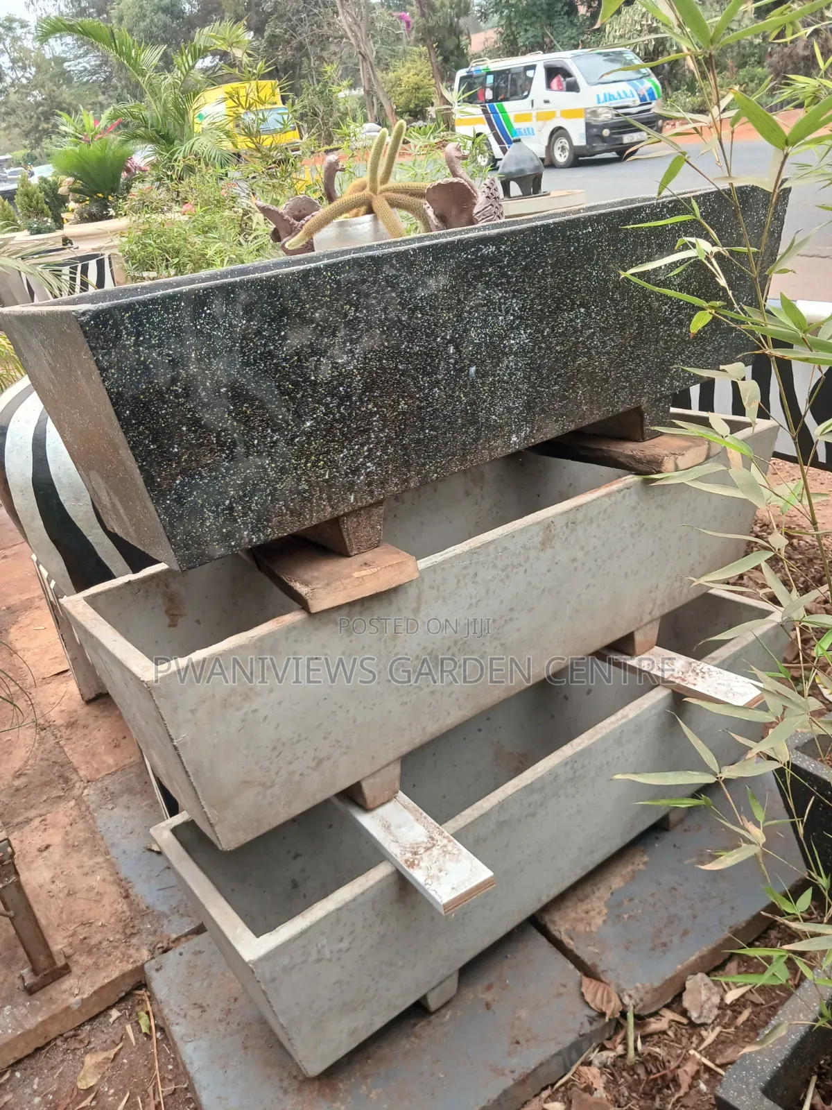 Concrete Trough Planters at Wholesale