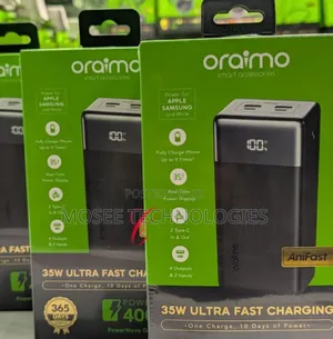 Oraimo PowerNova Q41 – 35W Ultra-Fast Portable Charger