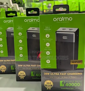Oraimo PowerNova Q41 OPB-7401Q – 40000mAh 35W Power Bank