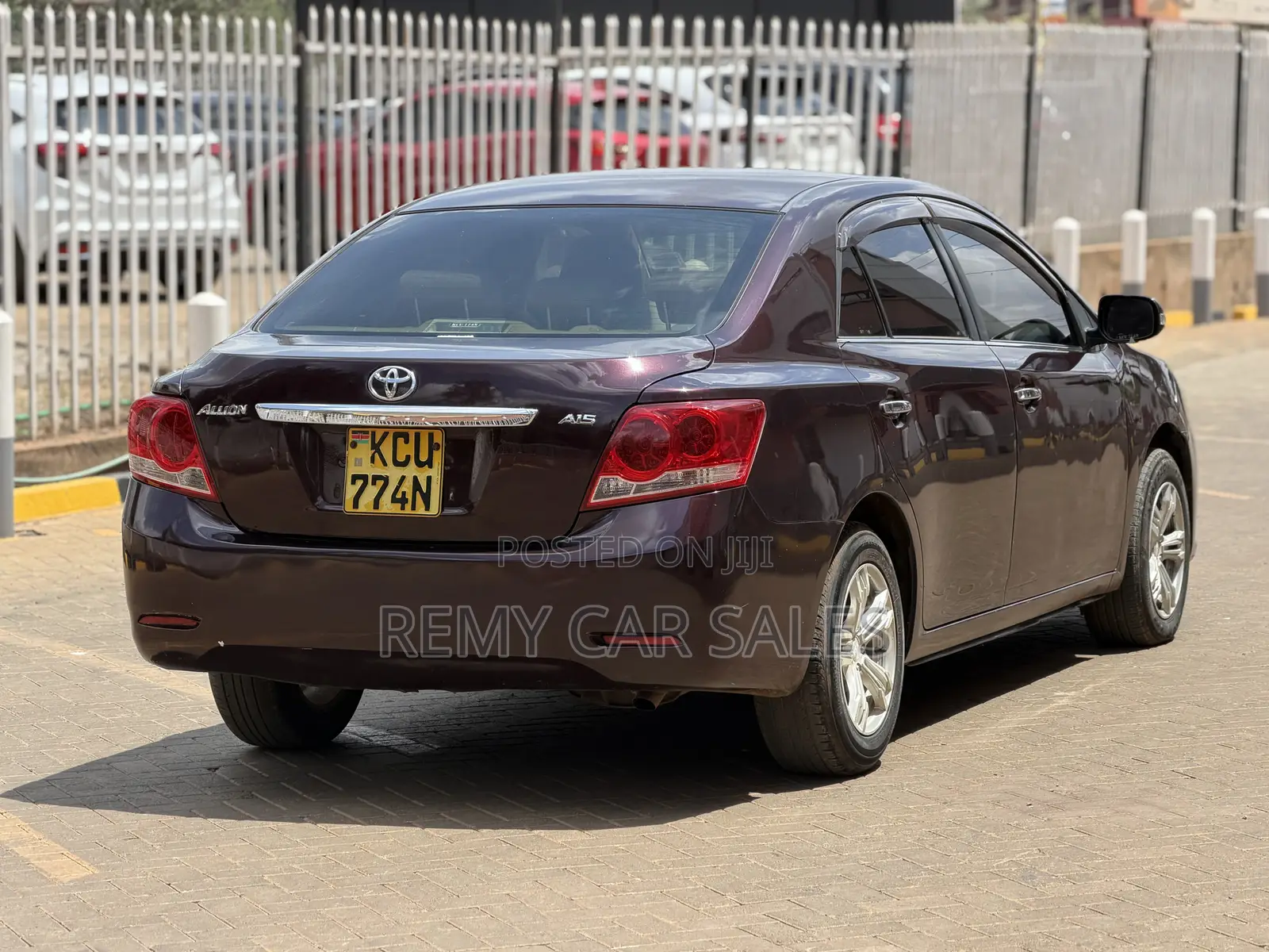Toyota Allion 2012 Burgundy