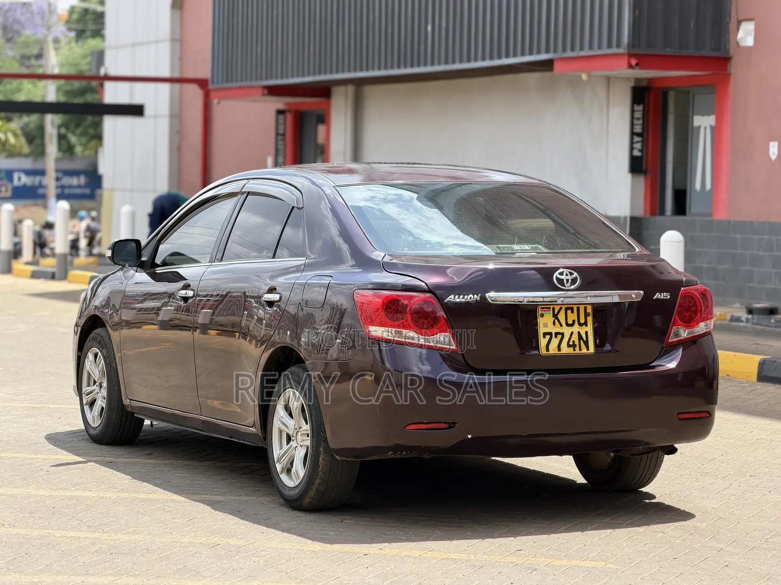 Toyota Allion 2012 Burgundy