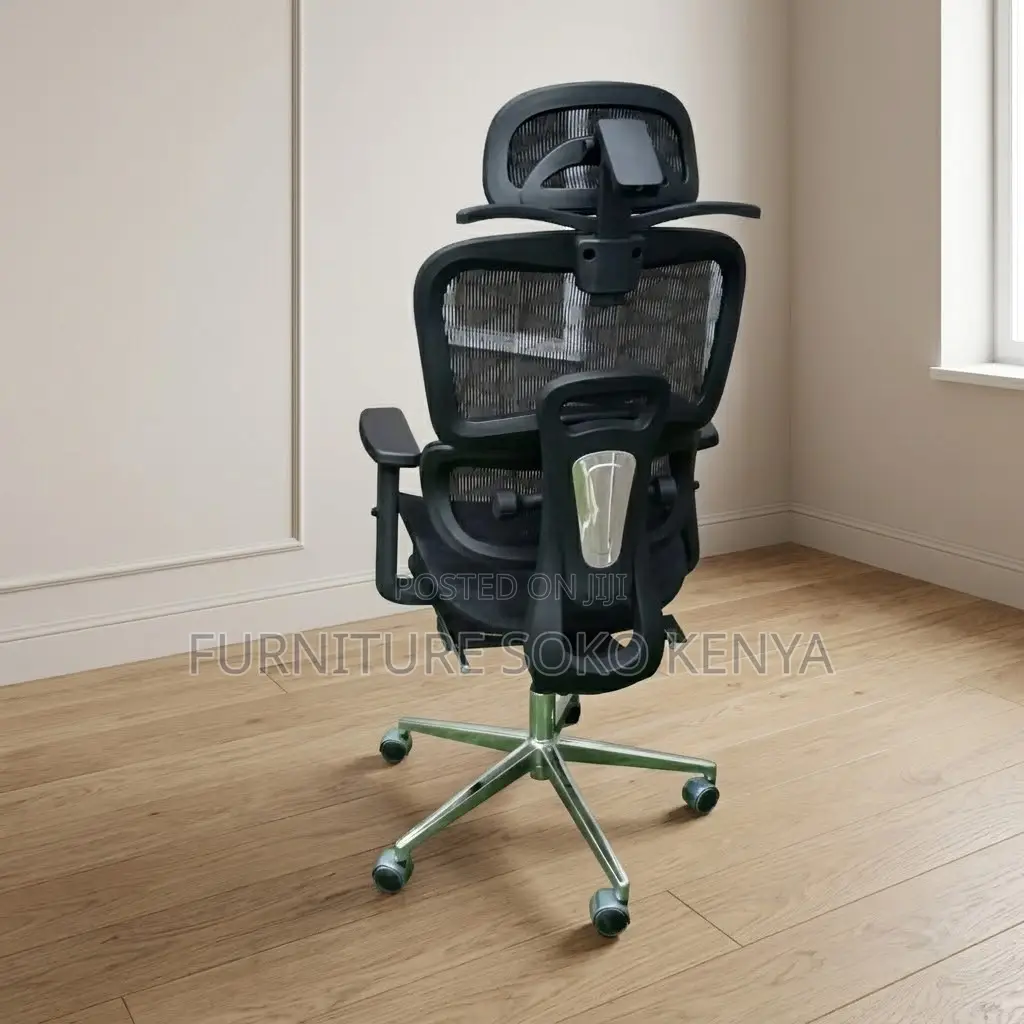 Executive Ergonomic Seat | Orthopedic Modern Black Chairs