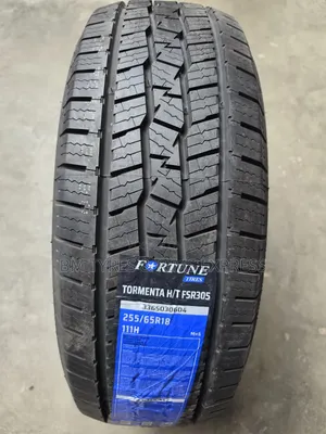 255 /65 R18 Fortune Tires (Highway Terrain) Thailand.