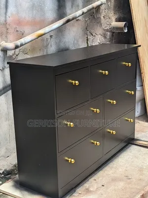Executive 7-Drawer Bedroom Dresser & Storage Cabinet
