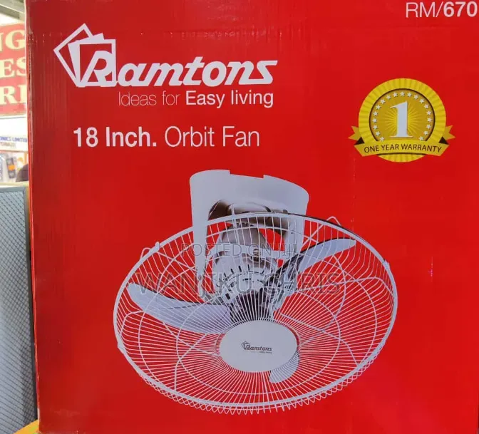 Ramtons Orbit 18" Ceiling Mounted Fan