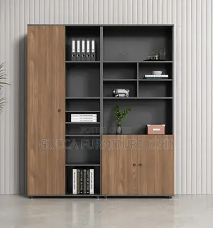 Modern Storage Executive Wall Unit for Office