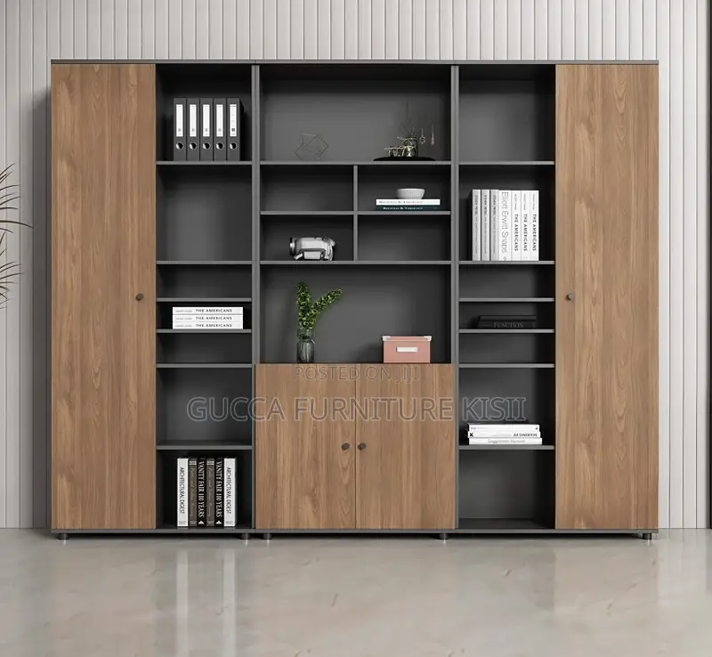Modern Storage Executive Wall Unit for Office