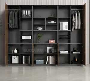 Modern Storage Executive Wall Unit for Office