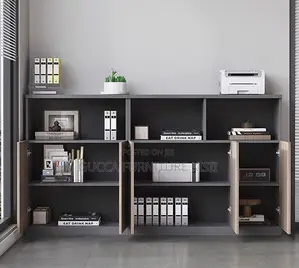 Executive Home/Office Custom Modern Wooden Cupboard