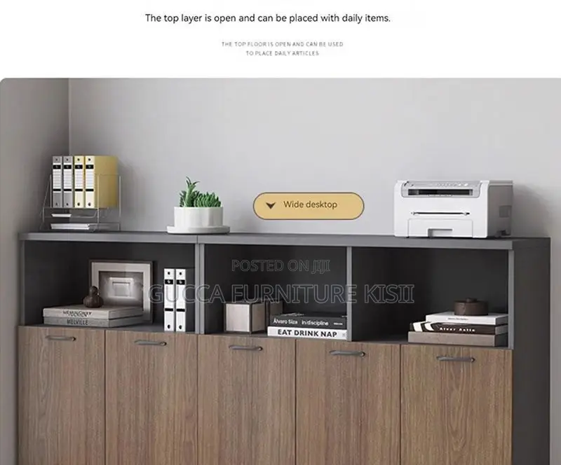 Executive Home/Office Custom Modern Wooden Cupboard