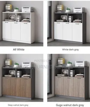 Executive Home/Office Custom Modern Wooden Cupboard