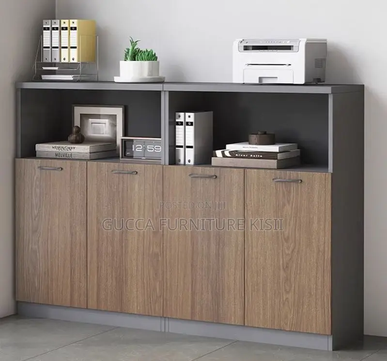 Executive Home/Office Custom Modern Wooden Cupboard