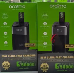 Oraimo PowerJet 501 50,000mAh 85W Fast Charging Power Bank