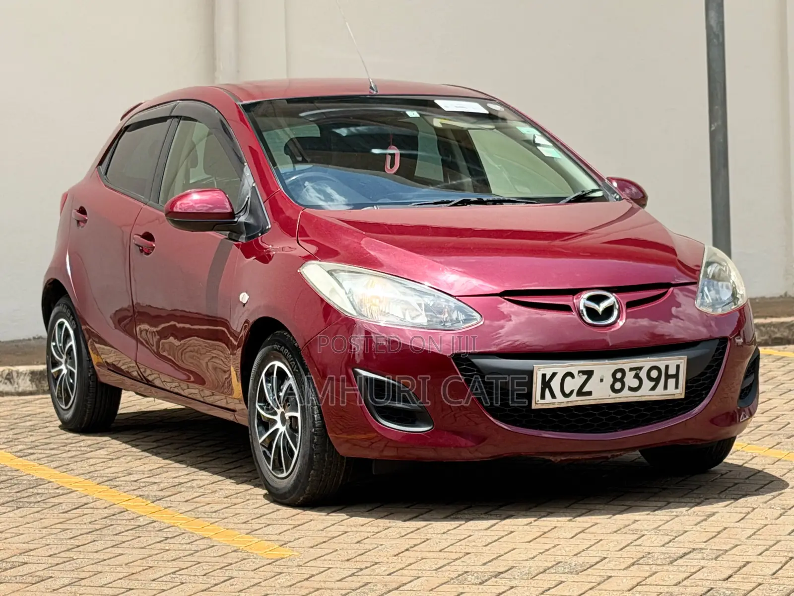Mazda Demio 2013 Maroon