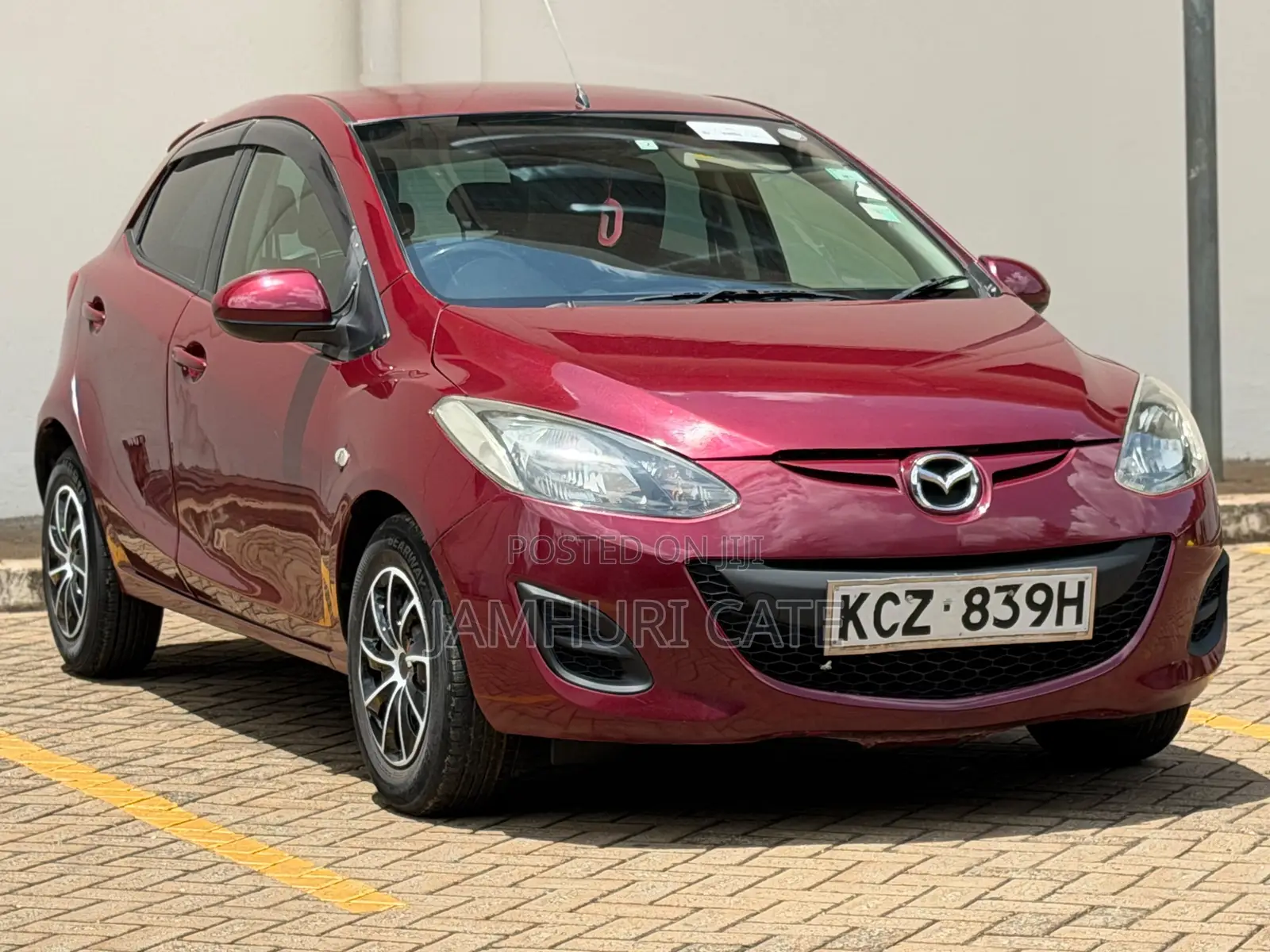 Mazda Demio 2013 Maroon