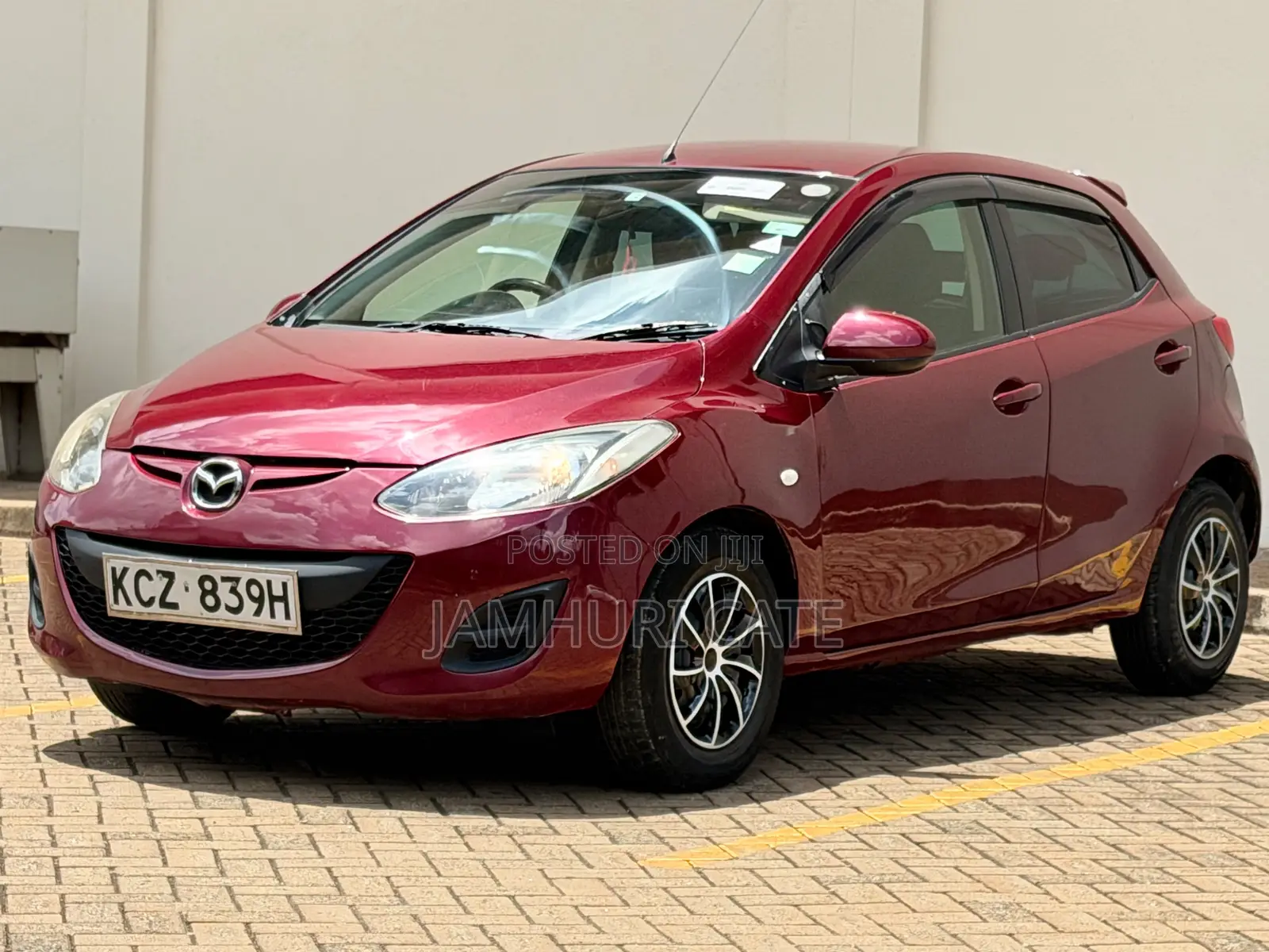 Mazda Demio 2013 Maroon