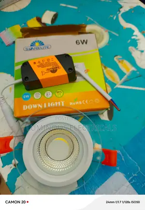 Sparklite 6W Recessed COB LED Downlight