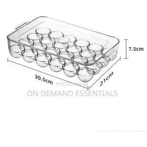 Acrylic Clear Egg Tray Storage Box