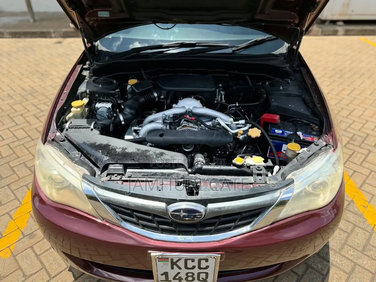 Subaru Impreza 2009 Maroon