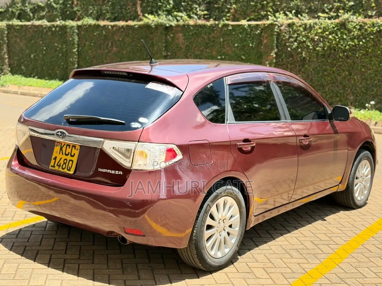 Subaru Impreza 2009 Maroon