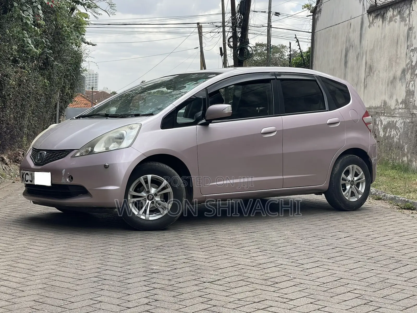 Honda Fit Sport 2009 Pink