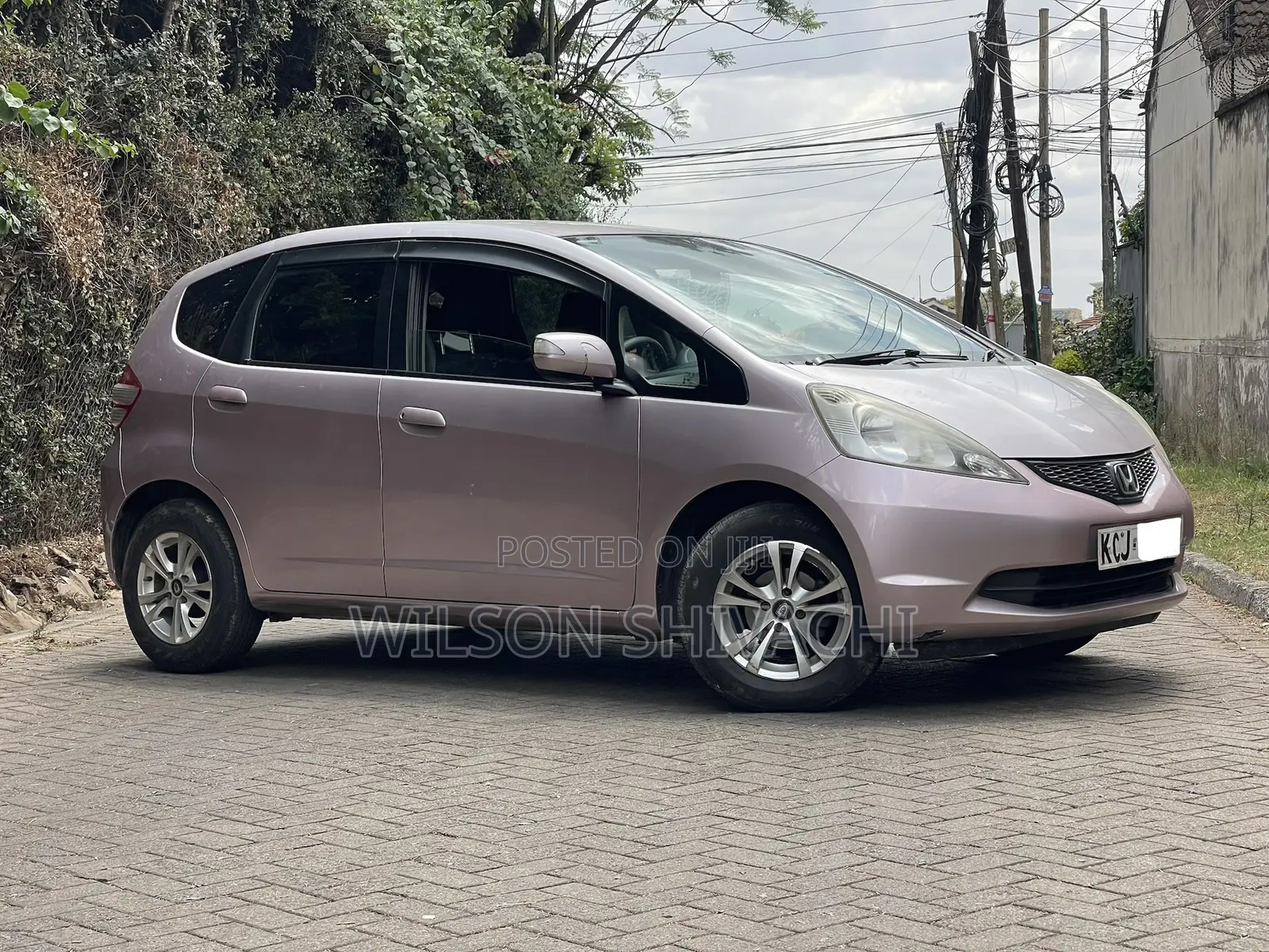 Honda Fit Sport 2009 Pink