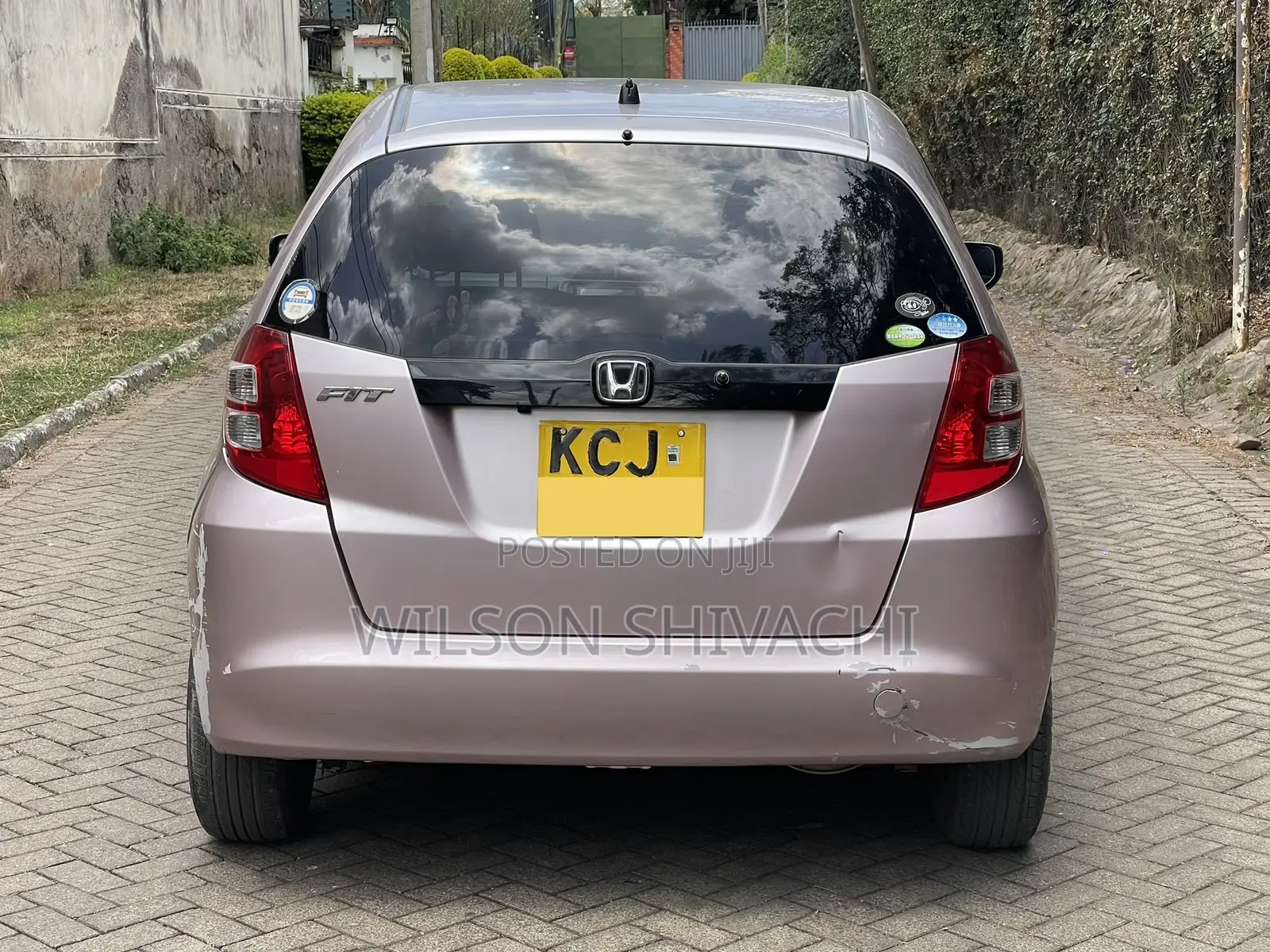 Honda Fit Sport 2009 Pink